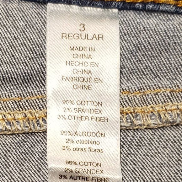 Chico's Platinum Zipper Front Blue Jegging - Size 3 (16) - Picture 4 of 5